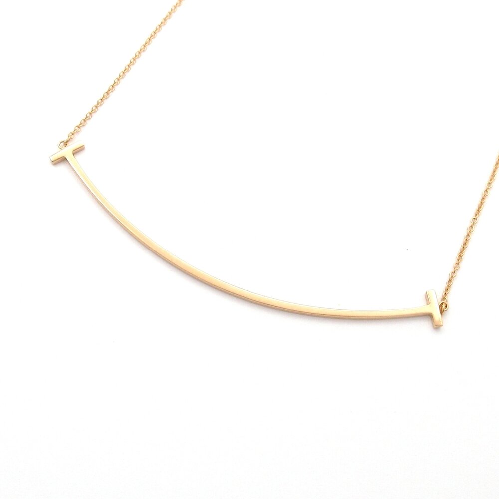 Tiffany & Co. T Smile Pendant (Large) Necklace